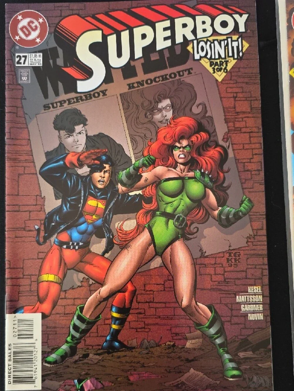 Superboy And Supergirl Dc Comic Set Of 5